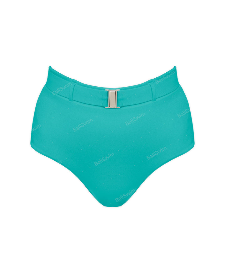 BSWS-B98 Belted High Rise Bikini Bottom