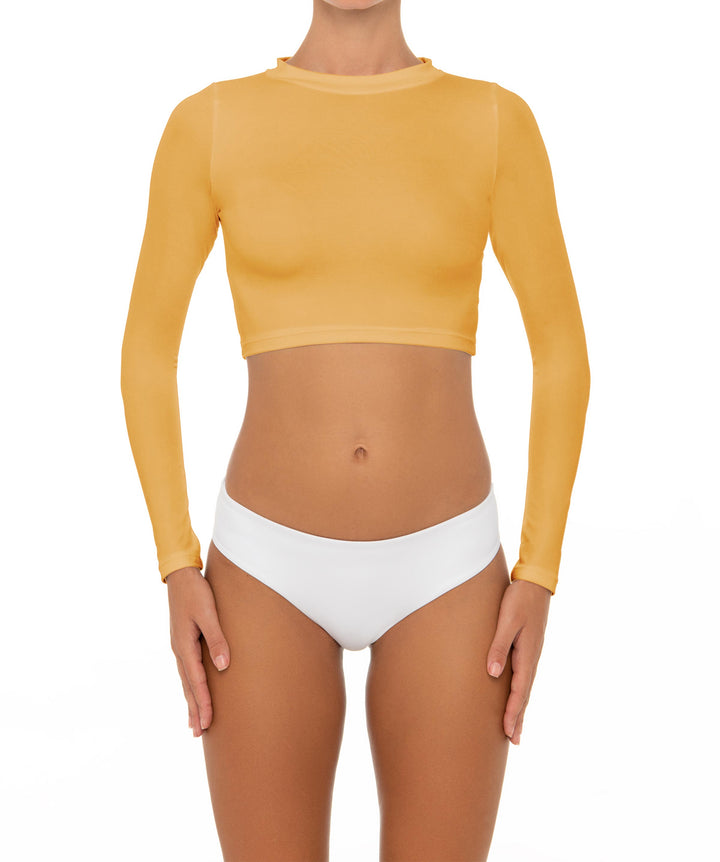 BSWS-R04 Long Sleeves Crop Rash Guard