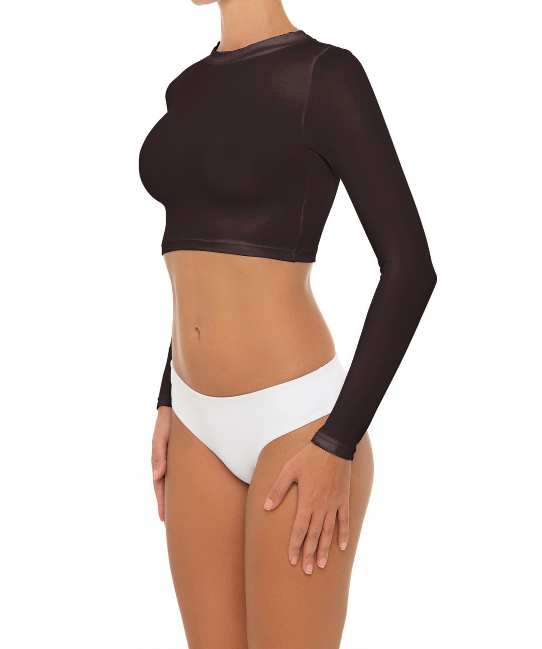 BSWS-R04 Long Sleeves Crop Rash Guard