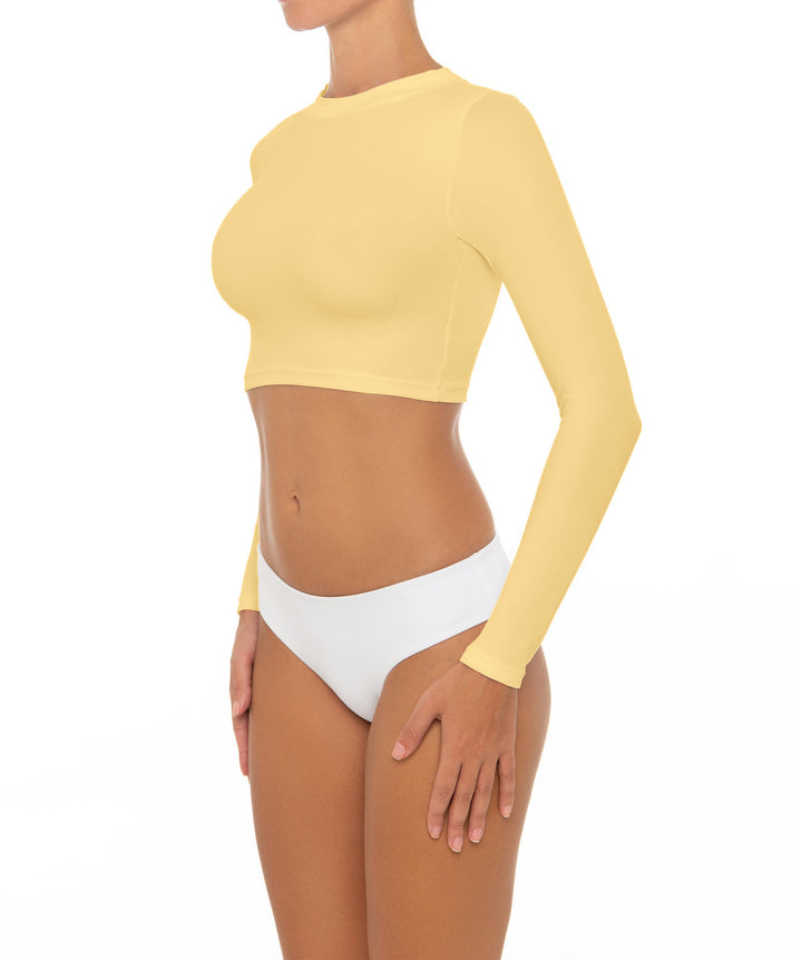 BSWS-R04 Long Sleeves Crop Rash Guard