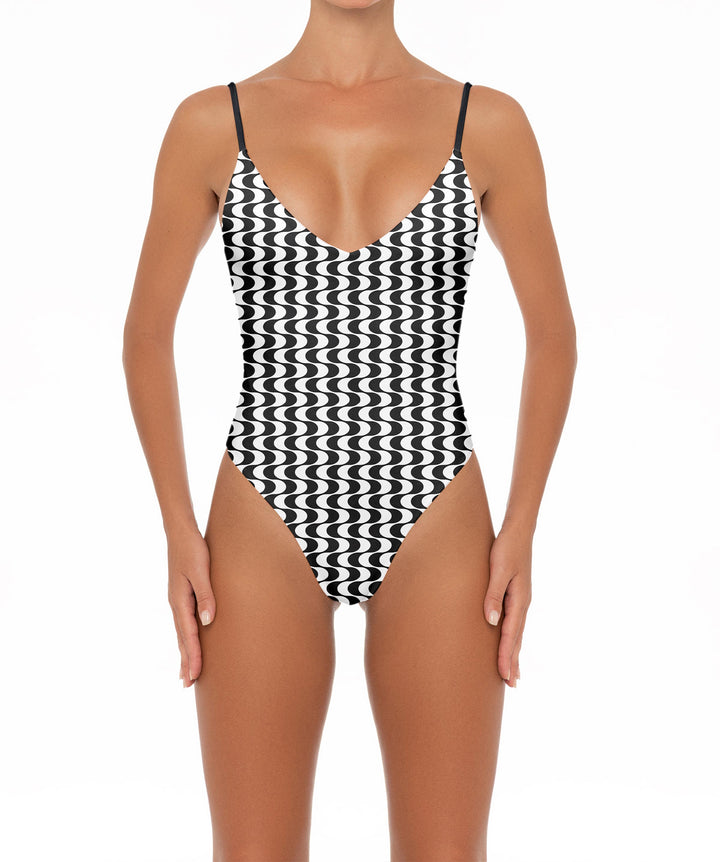BSWS-S08 V-Neck One Piece