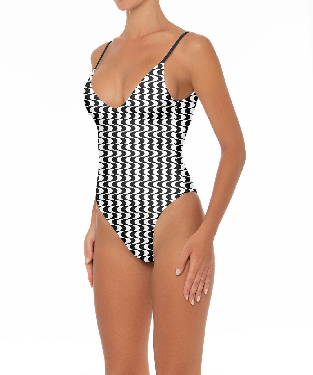 BSWS-S08 V-Neck One Piece