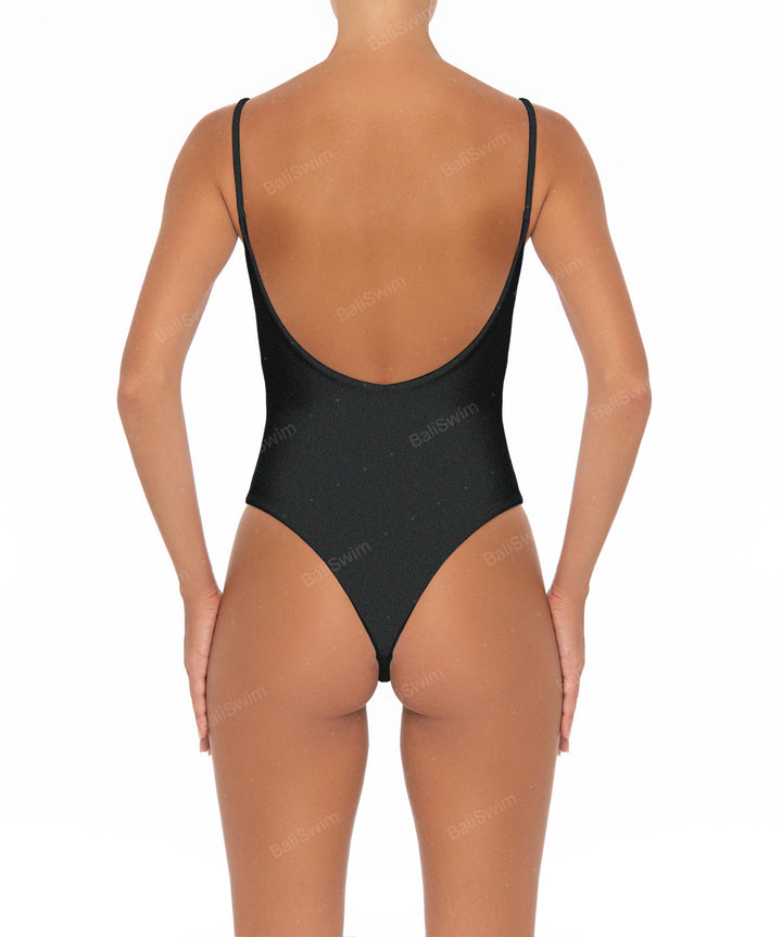 BSWS-S08 Corsage V-Neck One Piece