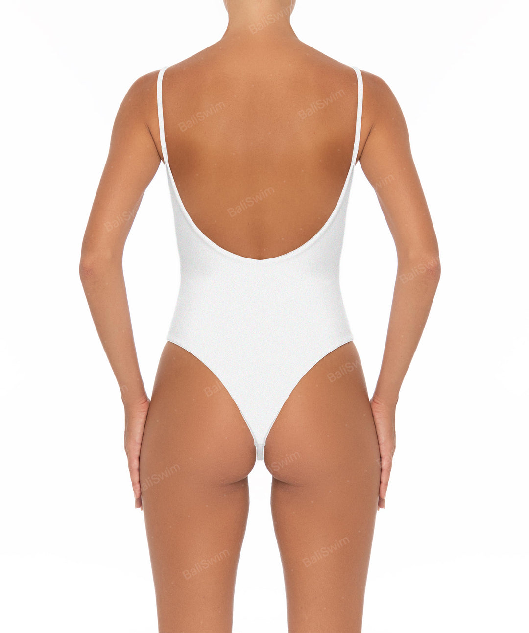 BSWS-S08 Corsage V-Neck One Piece