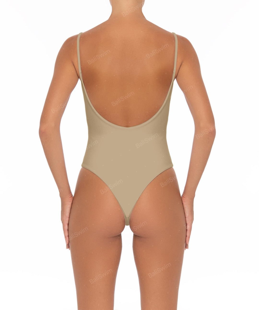 BSWS-S08 Corsage V-Neck One Piece