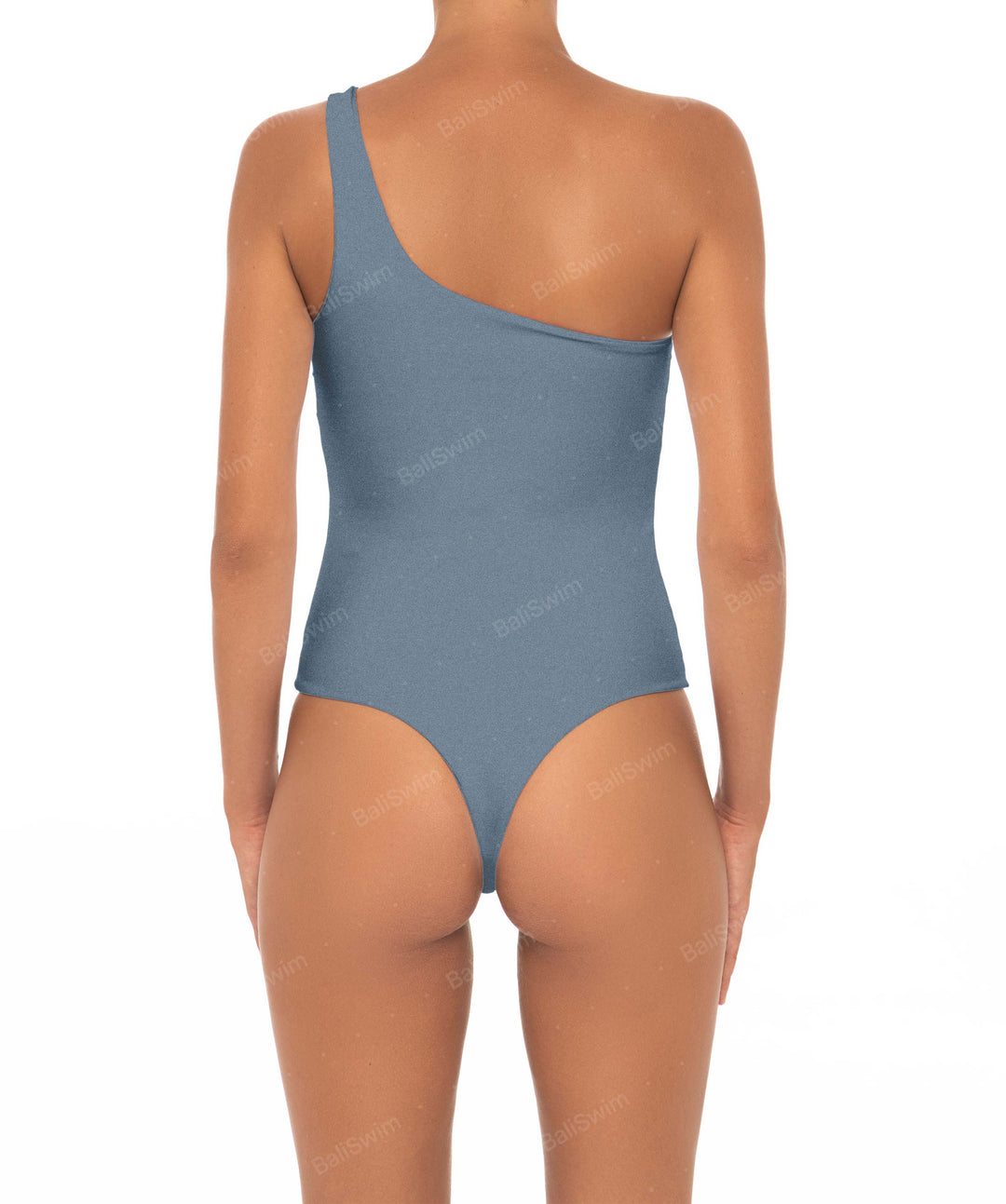 BSWS-S16 Corsage One Shoulder Swimsuit