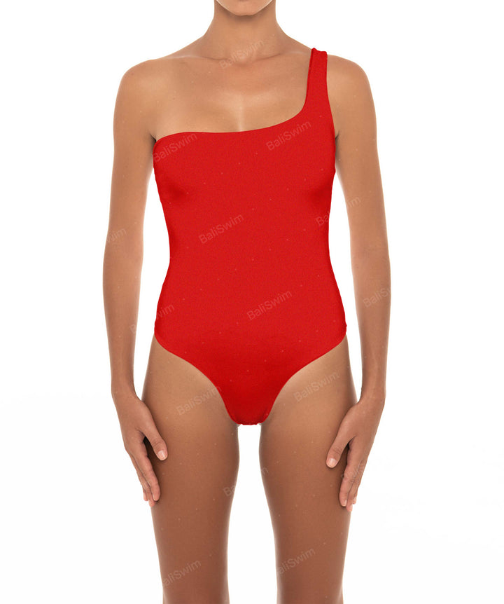 BSWS-S16 One Shoulder Swimsuit
