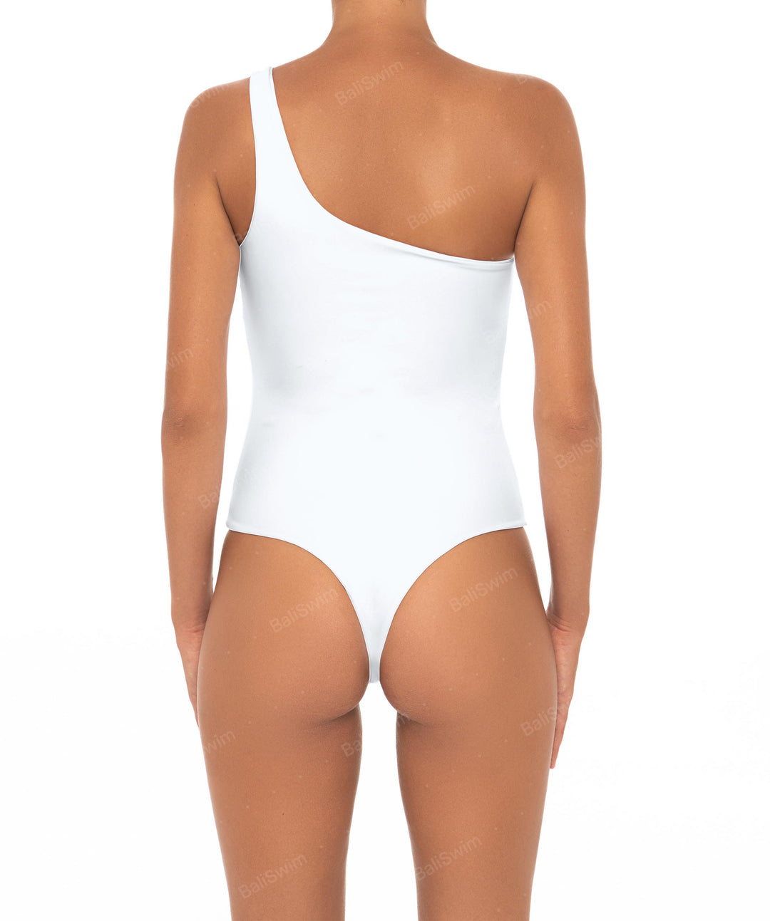 BSWS-S16 Corsage One Shoulder Swimsuit