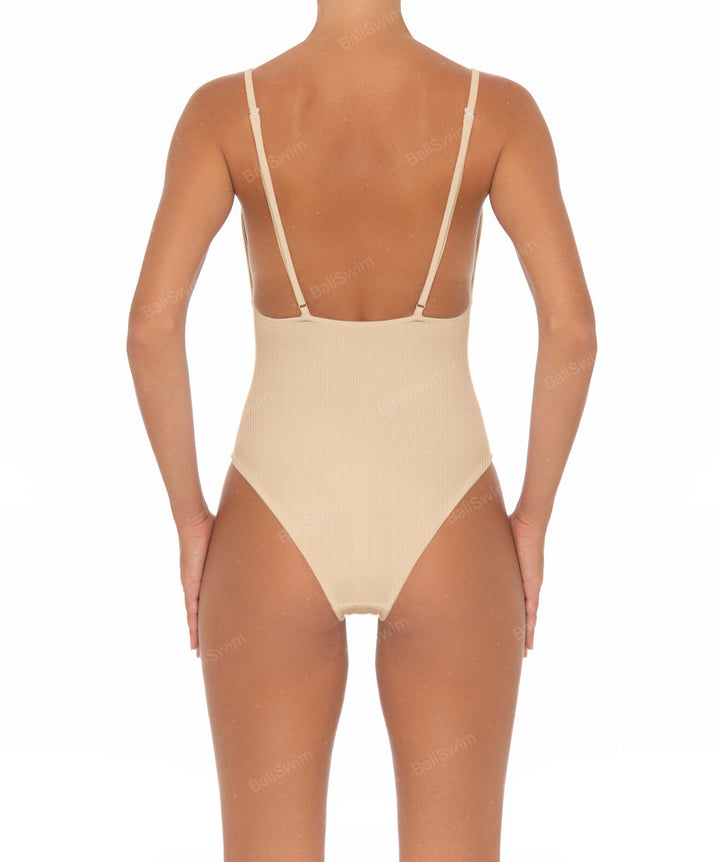 BSWS-S26 Low V-Neck One Piece
