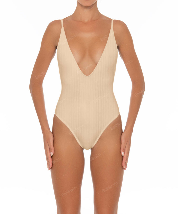 BSWS-S26 Low V-Neck One Piece