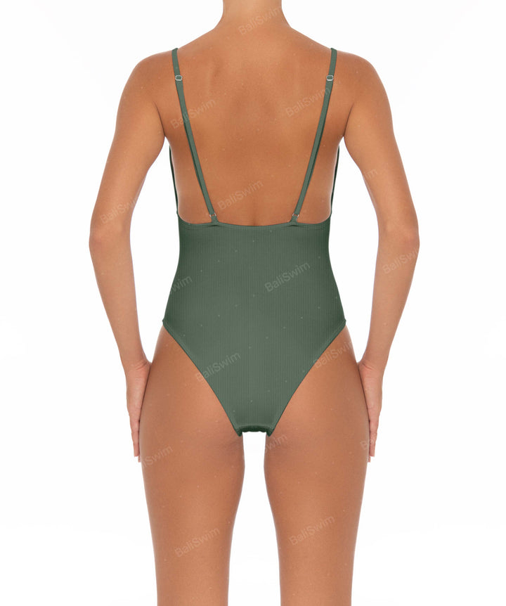 BSWS-S26 Low V-Neck One Piece