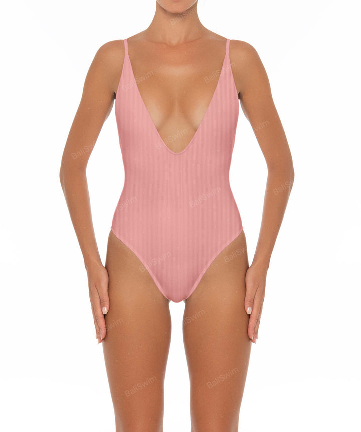 BSWS-S26 Low V-Neck One Piece