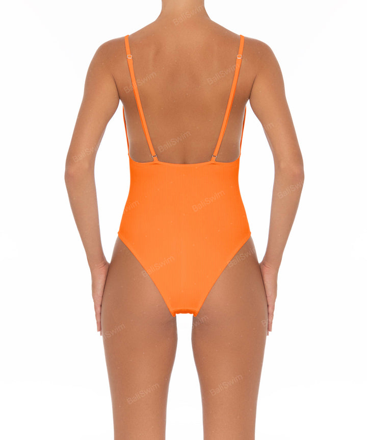 BSWS-S26 Low V-Neck One Piece