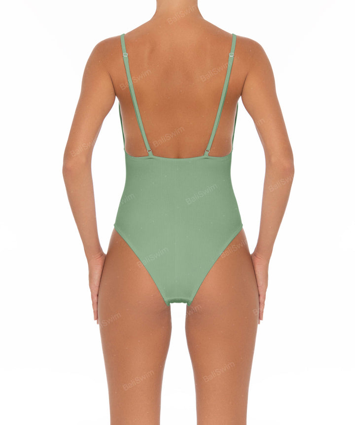 BSWS-S26 Low V-Neck One Piece