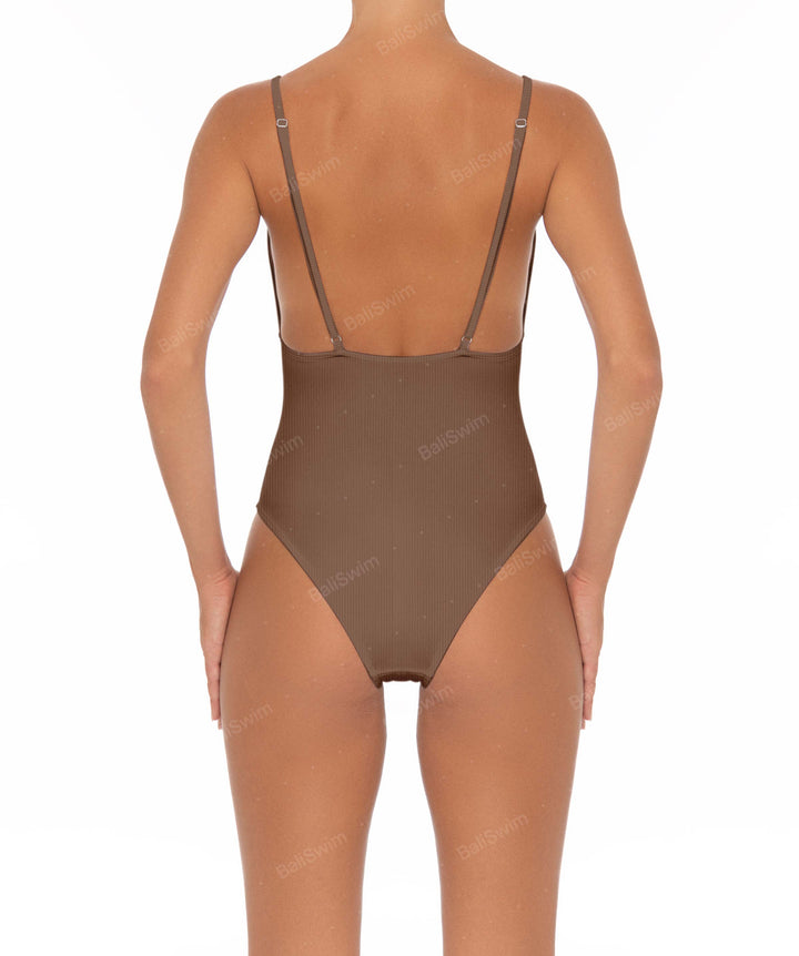 BSWS-S26 Low V-Neck One Piece