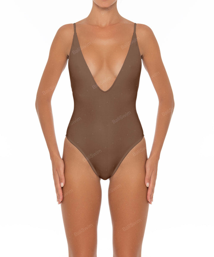 BSWS-S26 Low V-Neck One Piece