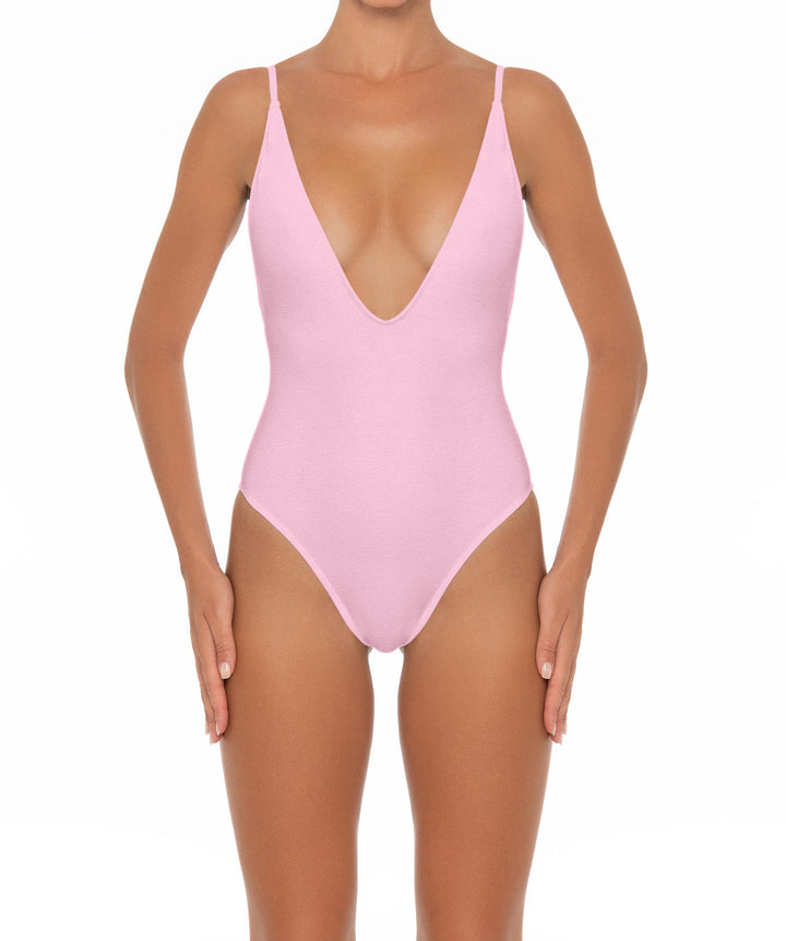 BSWS-S26 Plunge Neck One Piece
