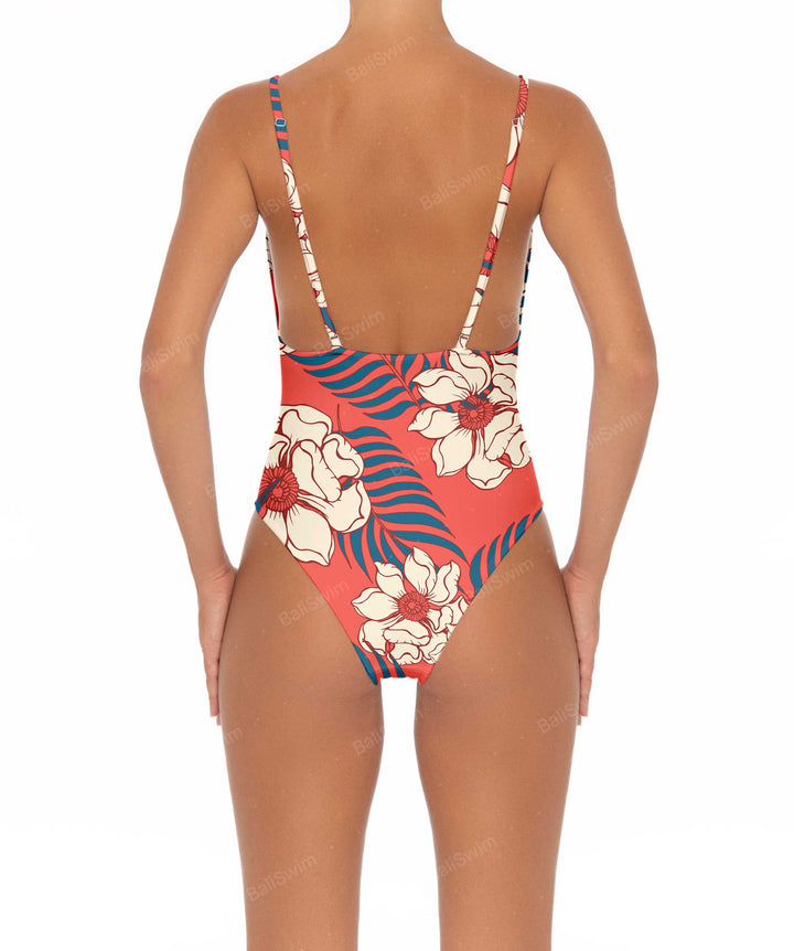 BSWS-S26rs Plunge Neck One Piece - Ready Stock Bundle