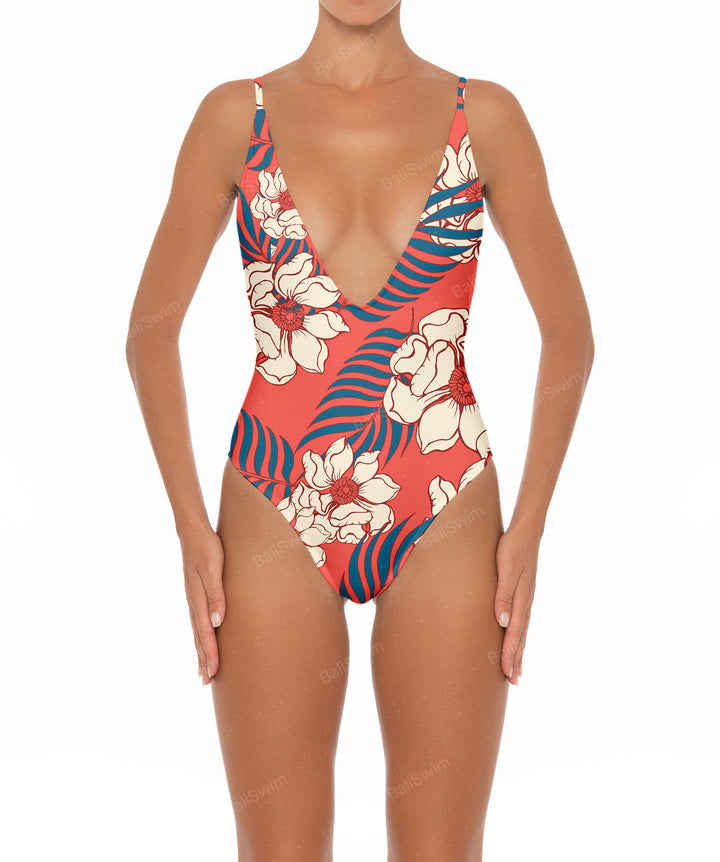 BSWS-S26rs Plunge Neck One Piece - Ready Stock Bundle