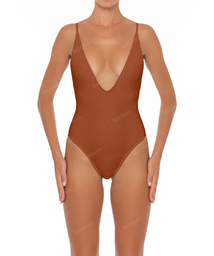 BSWS-S26 Low V-Neck One Piece