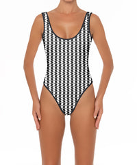 BSWS-S28 Scoop Neck Tank One Piece
