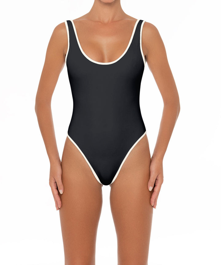 BSWS-S28 Scoop Neck Tank One Piece