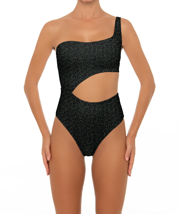 BSWS-S34 Asymmetrical Side Cutout One Piece