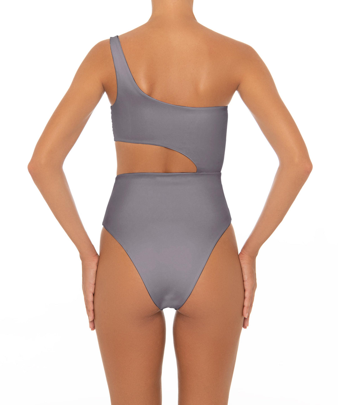 BSWS-S34 Asymmetrical Side Cutout One Piece