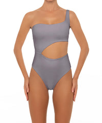 BSWS-S34 Asymmetrical Side Cutout One Piece