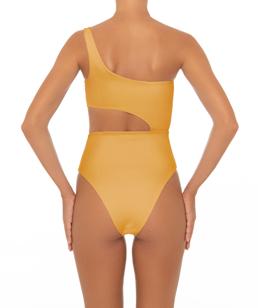 BSWS-S34 Asymmetrical Side Cutout One Piece