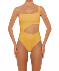 BSWS-S34 Asymmetrical Side Cutout One Piece