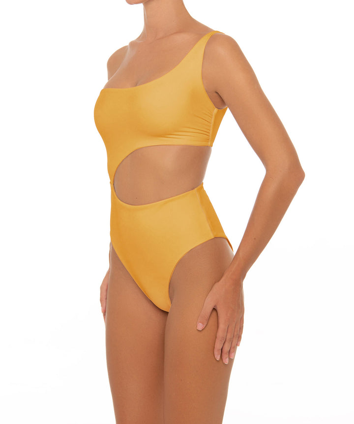 BSWS-S34 Asymmetrical Side Cutout One Piece