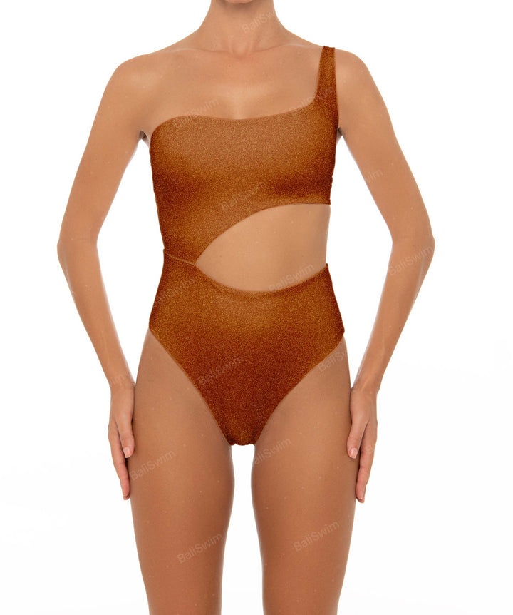 BSWS-S34 One Shoulder Swimsuit