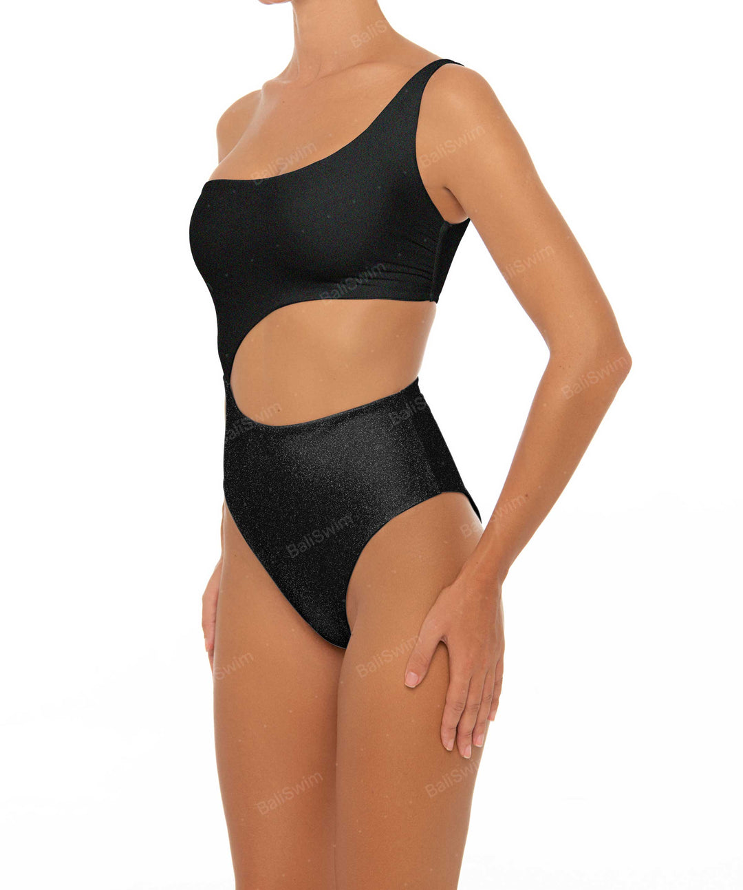BSWS-S34 One Shoulder Swimsuit
