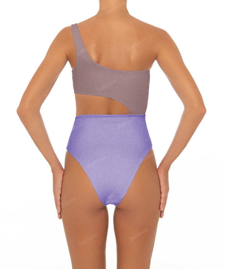 BSWS-S34 One Shoulder Swimsuit