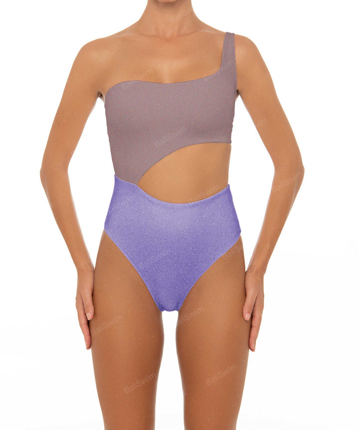 BSWS-S34 One Shoulder Swimsuit