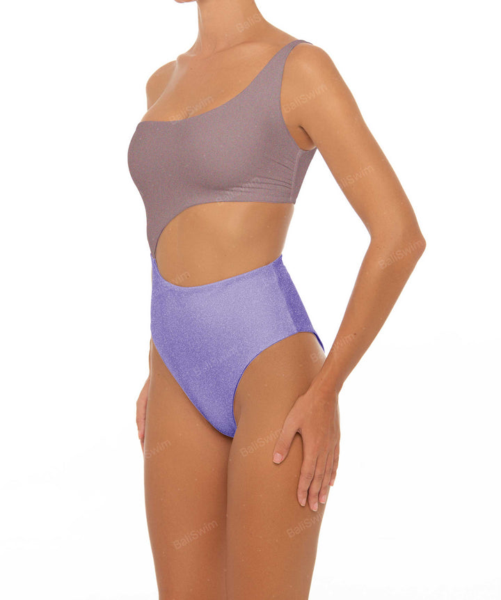 BSWS-S34 One Shoulder Swimsuit