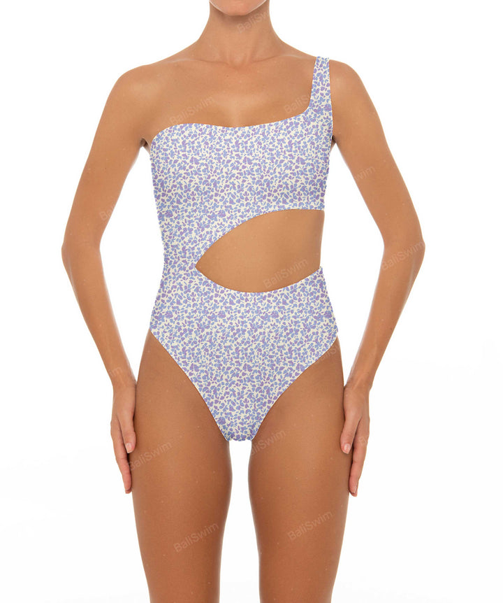 BSWS-S34 One Shoulder Swimsuit