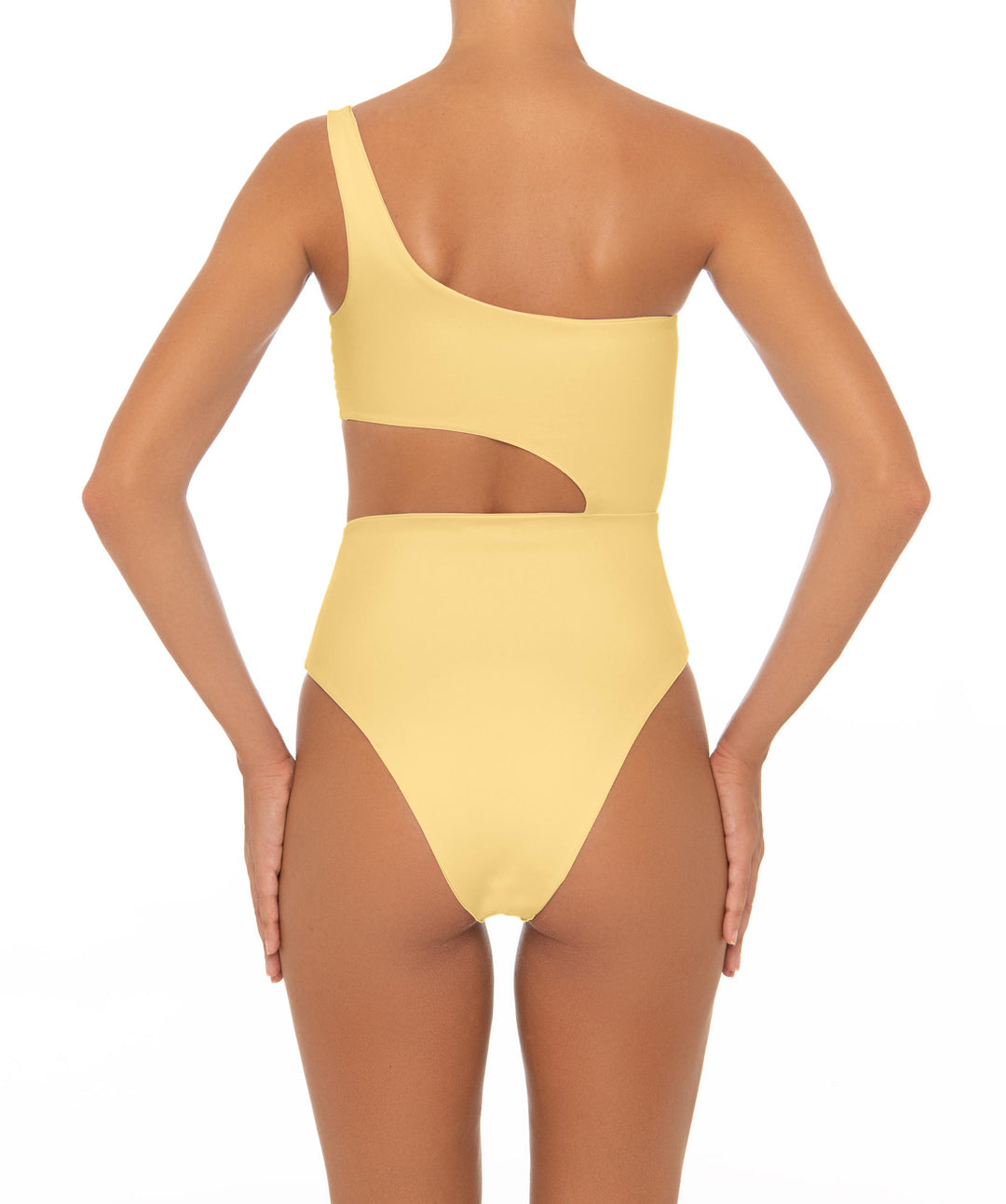 BSWS-S34 Asymmetrical Side Cutout One Piece