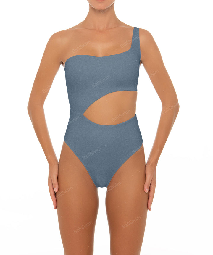 BSWS-S34 One Shoulder Swimsuit