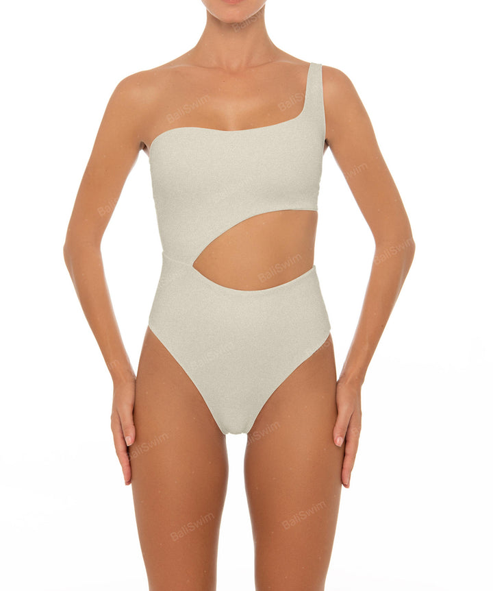 BSWS-S34 One Shoulder Swimsuit
