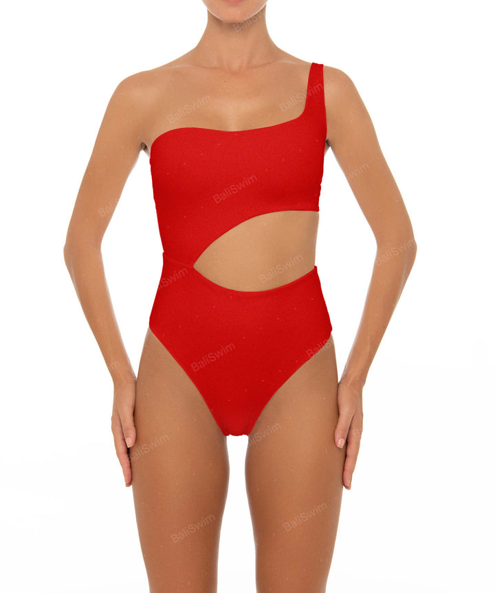 BSWS-S34 One Shoulder Swimsuit
