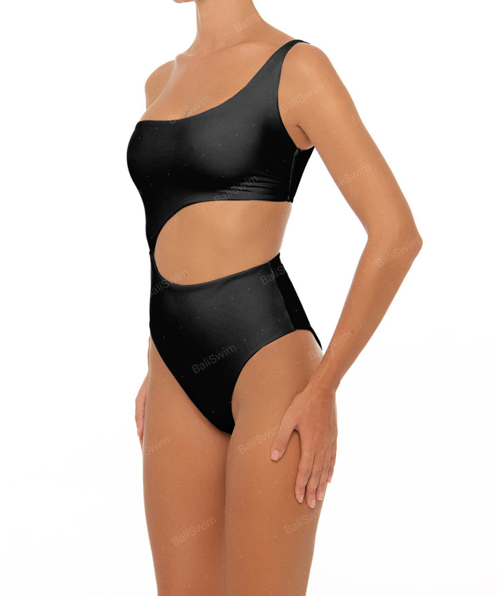 BSWS-S34 One Shoulder Swimsuit