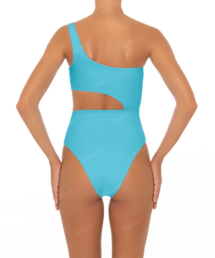 BSWS-S34 One Shoulder Swimsuit