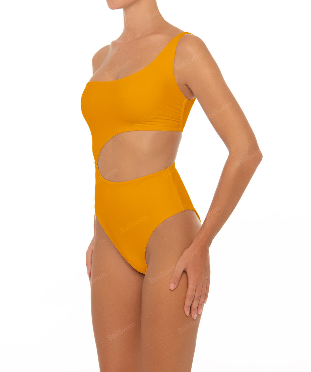 BSWS-S34 Asymmetrical Side Cutout One Piece