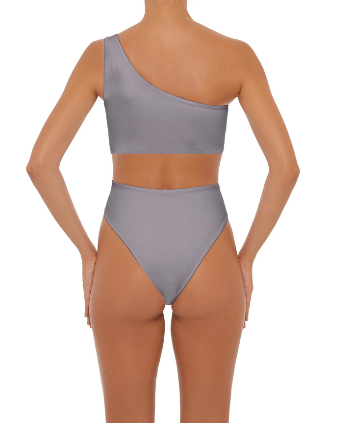 BSWS-S37 Asymmetrical Wrap One Piece