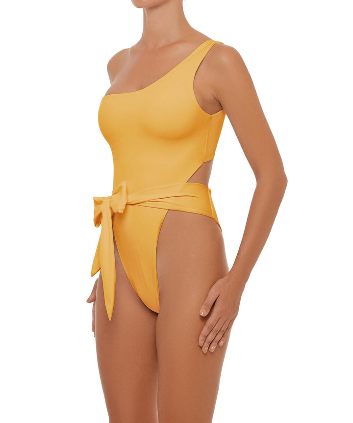 BSWS-S37 Asymmetrical Wrap One Piece