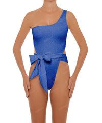 BSWS-S37 Asymmetrical Wrap One Piece