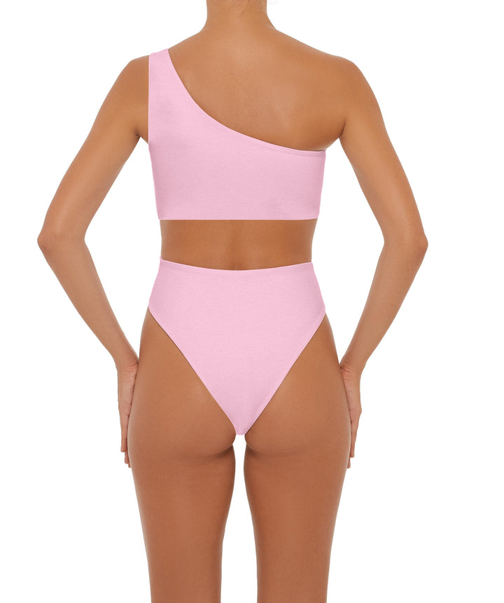 BSWS-S37 Asymmetrical Wrap One Piece