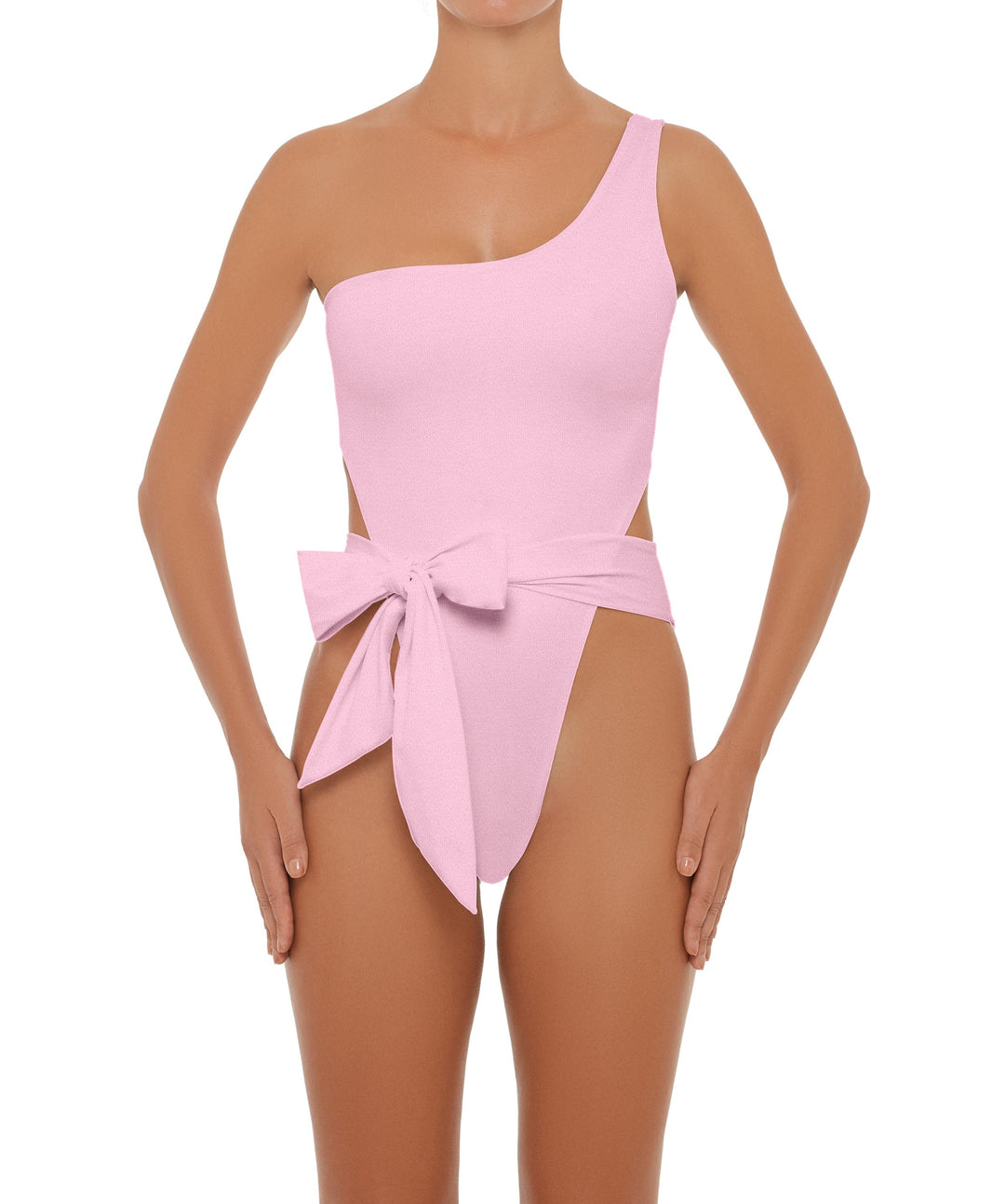 BSWS-S37 Asymmetrical Wrap One Piece